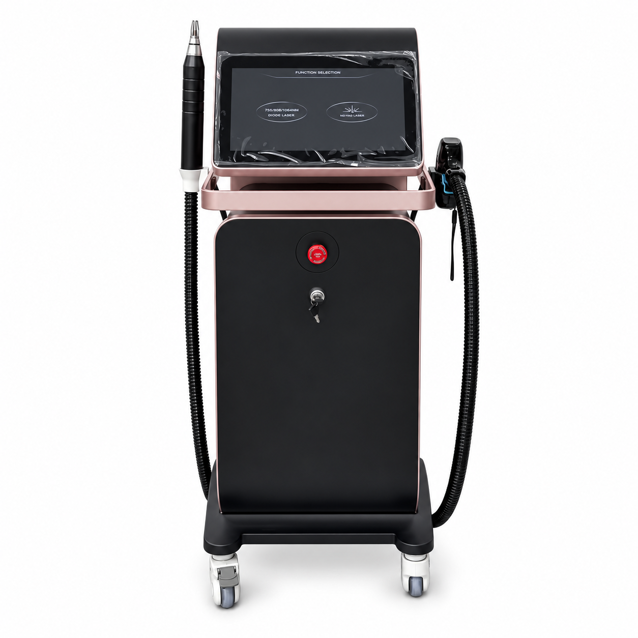 Photon-MID229 2-in-1 Laser Platform cutout on a pure white product cover