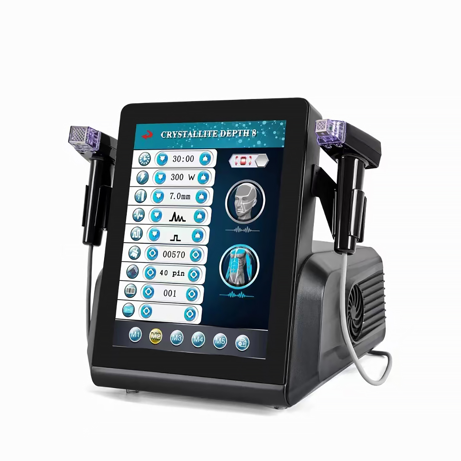 Aurora-MED887 Gold RF Microneedling Platform product view 1