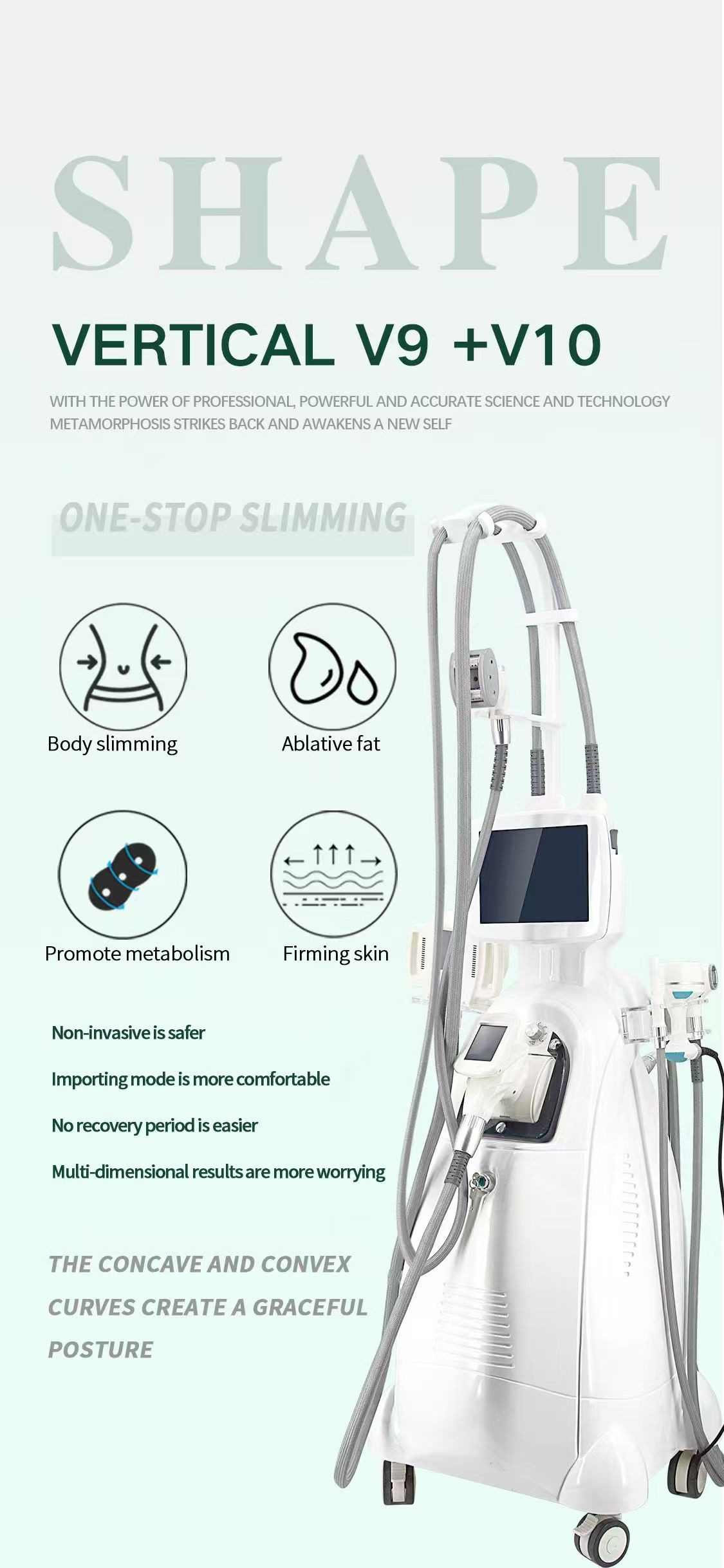 Vortex-VLV3 Vacuum Roller Body Platform product detail 1